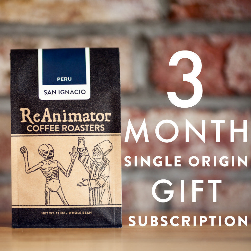 SINGLE ORIGIN GIFT SUBSCRIPTION (3 MONTHS)