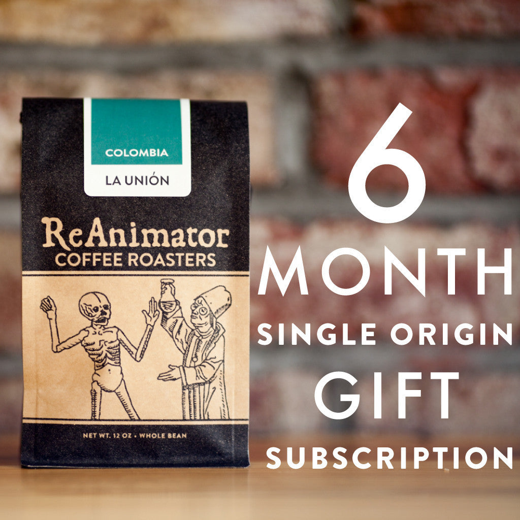 SINGLE ORIGIN GIFT SUBSCRIPTION (6 MONTHS)  PREPAID