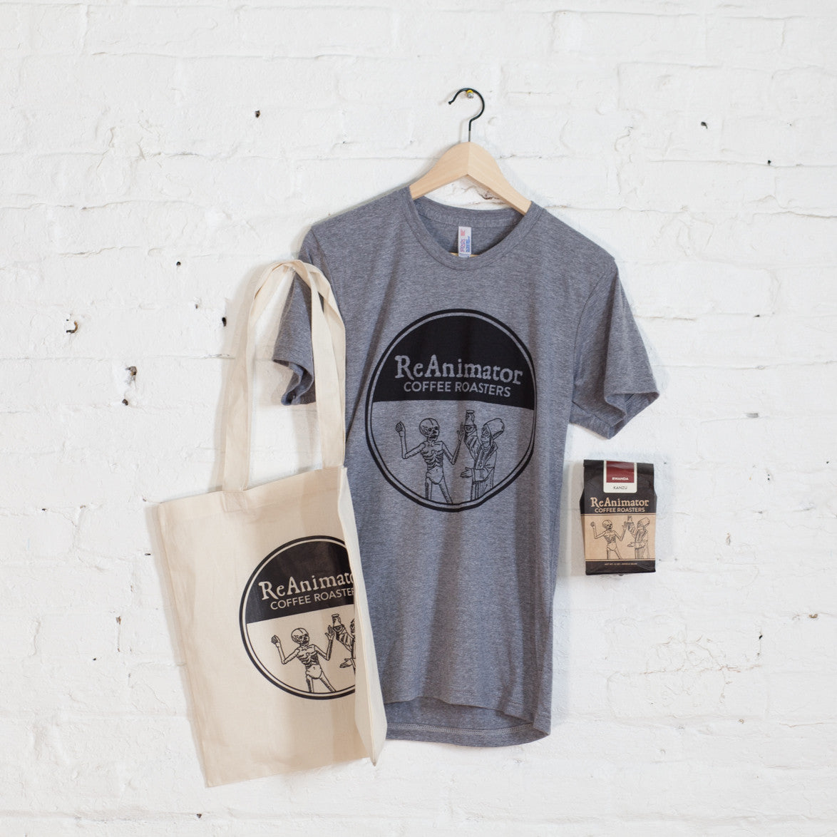 UNISEX SHIRT, TOTE, AND COFFEE COMBO